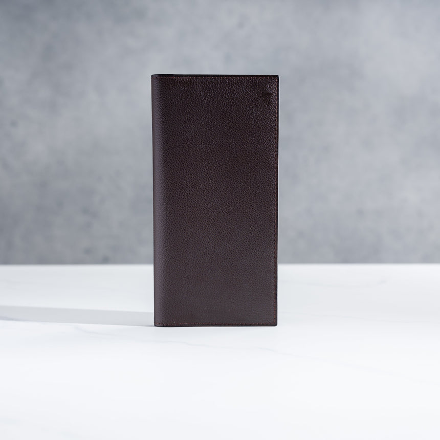 Takeshi Yonezawa - Long Leather Wallet (Dark Brown) Leather Wallet Day in the Life Gallery