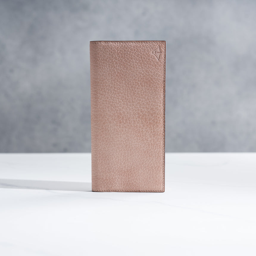 Takeshi Yonezawa - Long Leather Wallet (Natural) Leather Wallet Day in the Life Gallery 