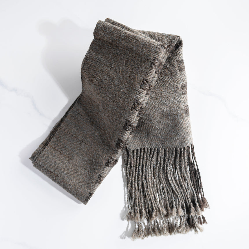Tom Poirier - Alpaca/Wool Scarf #1 Scarf Day in the Life Gallery