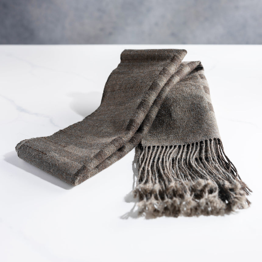 Tom Poirier - Alpaca/Wool Scarf #1 Scarf Day in the Life Gallery 