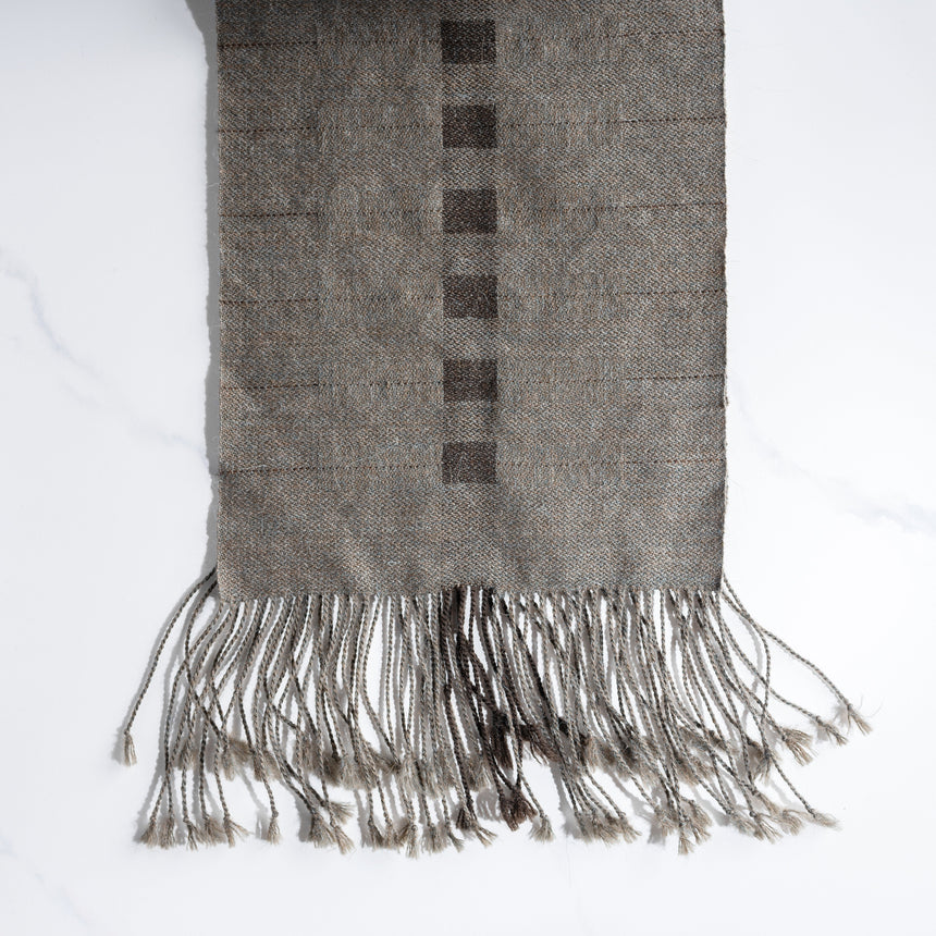 Tom Poirier - Alpaca/Wool Scarf #1 Scarf Day in the Life Gallery 