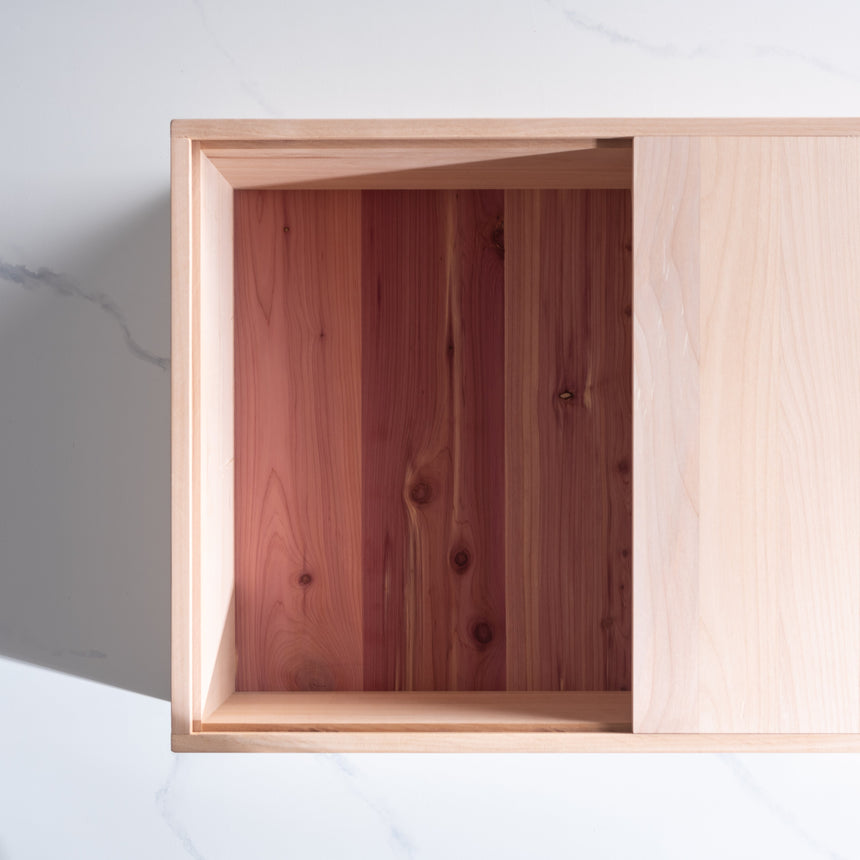 Wildwood & Company - Cedar Sweater Box Wood Box Day in the Life Gallery