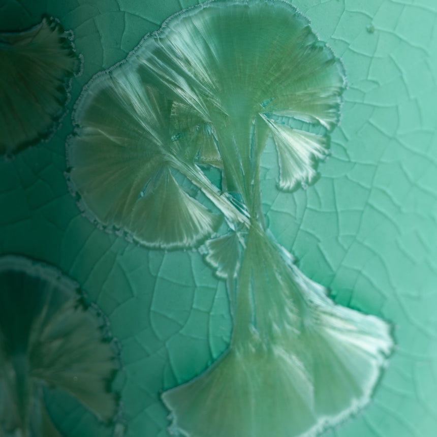 AJ Evansen - Green Vessel Ceramic Vessel Day in the Life Gallery 