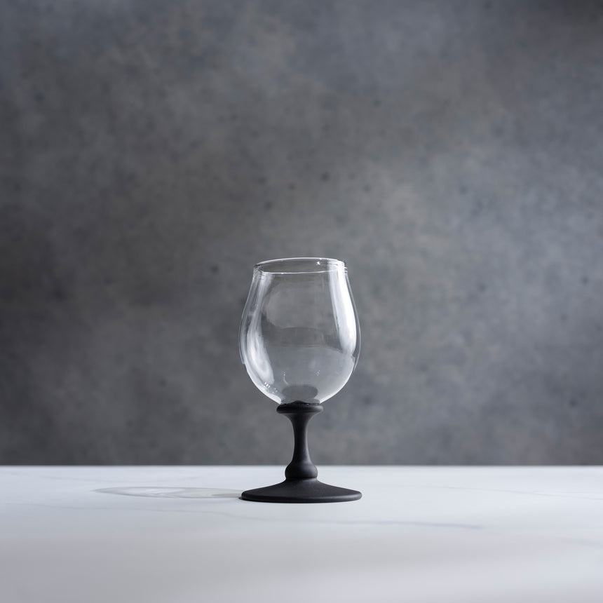 Andy Paiko - Drinking Glass with Etched Stem Glass Day in the Life Gallery 