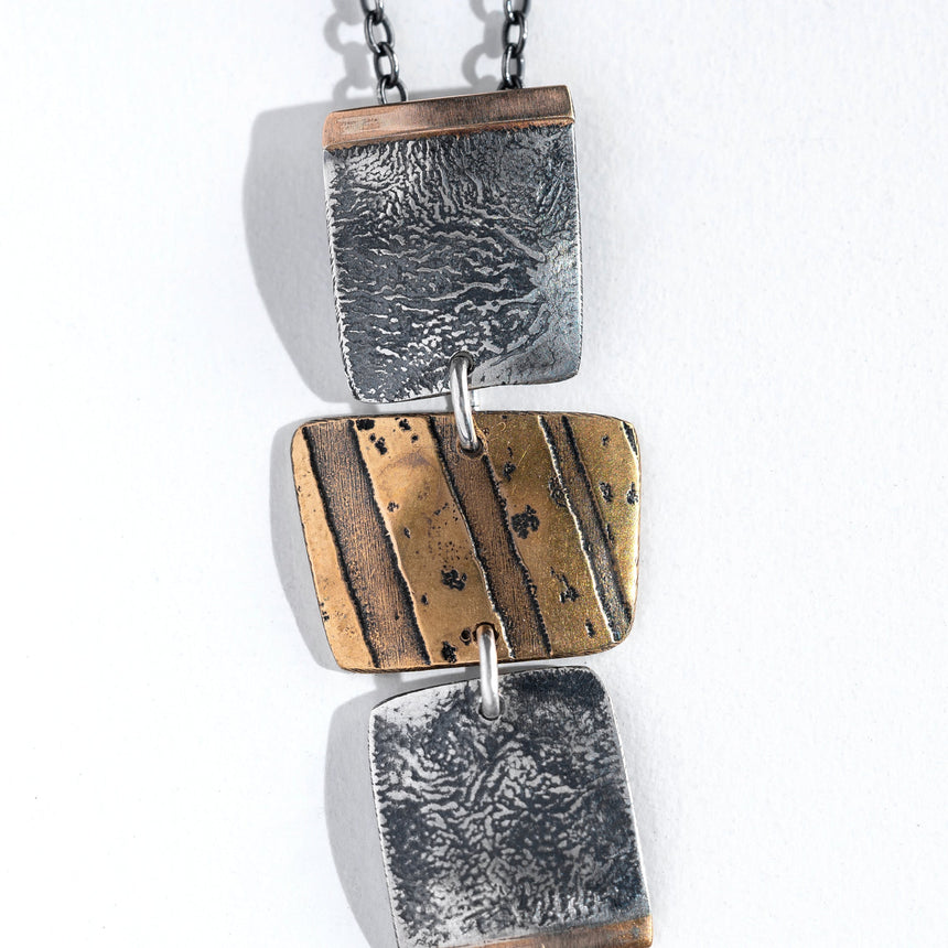 Ashley May - Harvest Tile Stack Necklace Necklace Day in the Life Gallery 