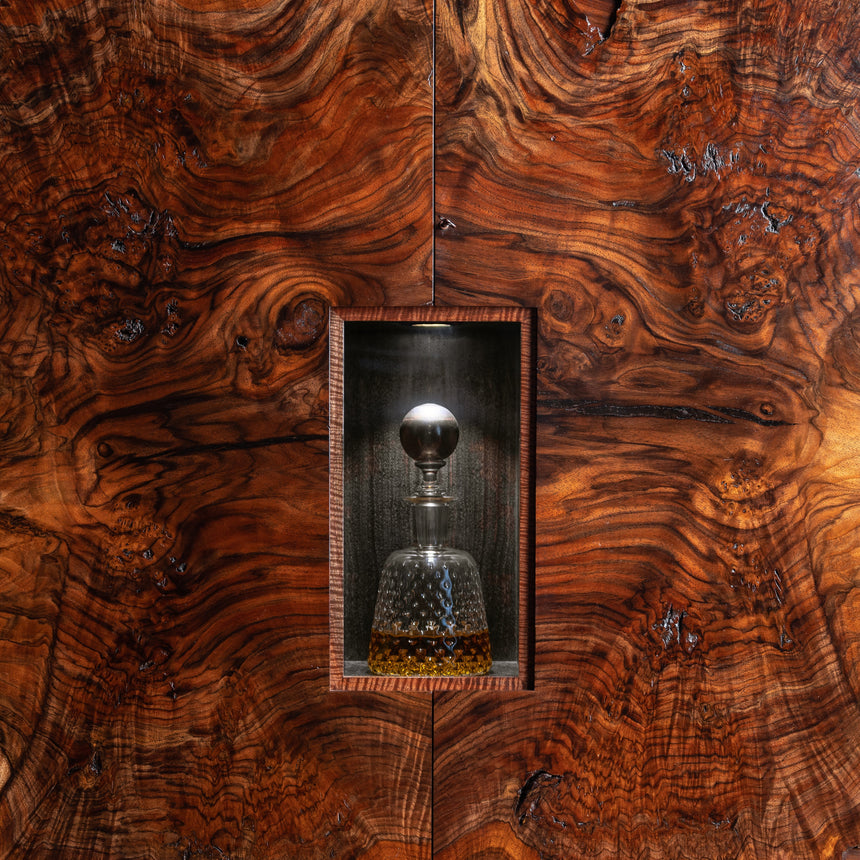 Austin Heitzman - Walnut Whiskey Armoire Cabinet Day in the Life Gallery 