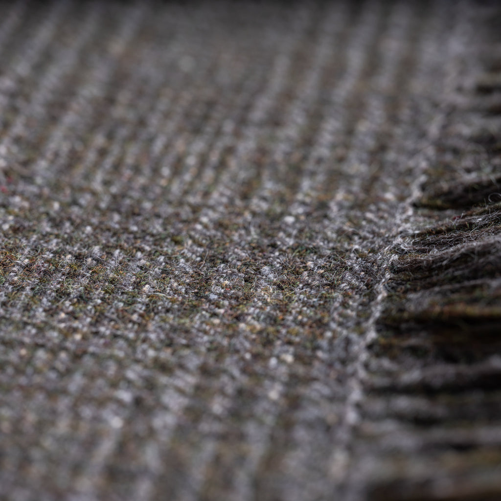 Barb Lynn Cashmere/Silk/Merino "Wildwood House Tweed" Blanket 2 Day
