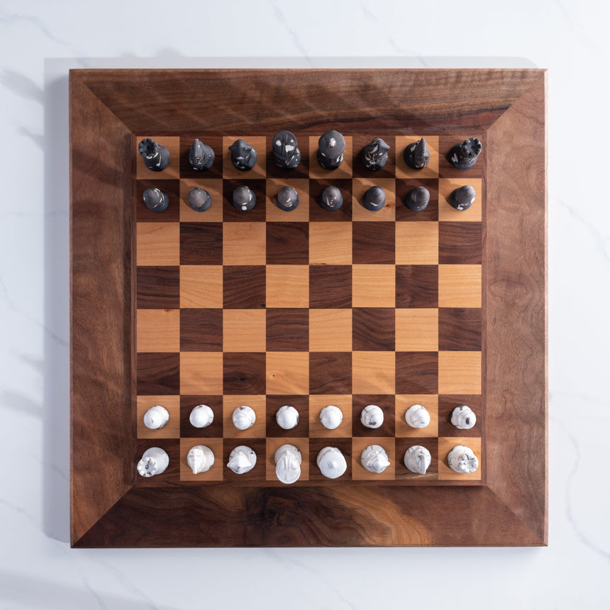 Natalya Seva - Raku Chess Set Chess Set Day in the Life Gallery 