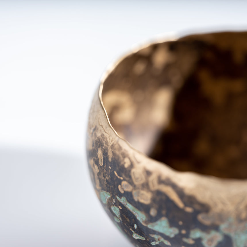 Sara Thompson - Chirality Object #11 Bronze Vessel Day in the Life Gallery 