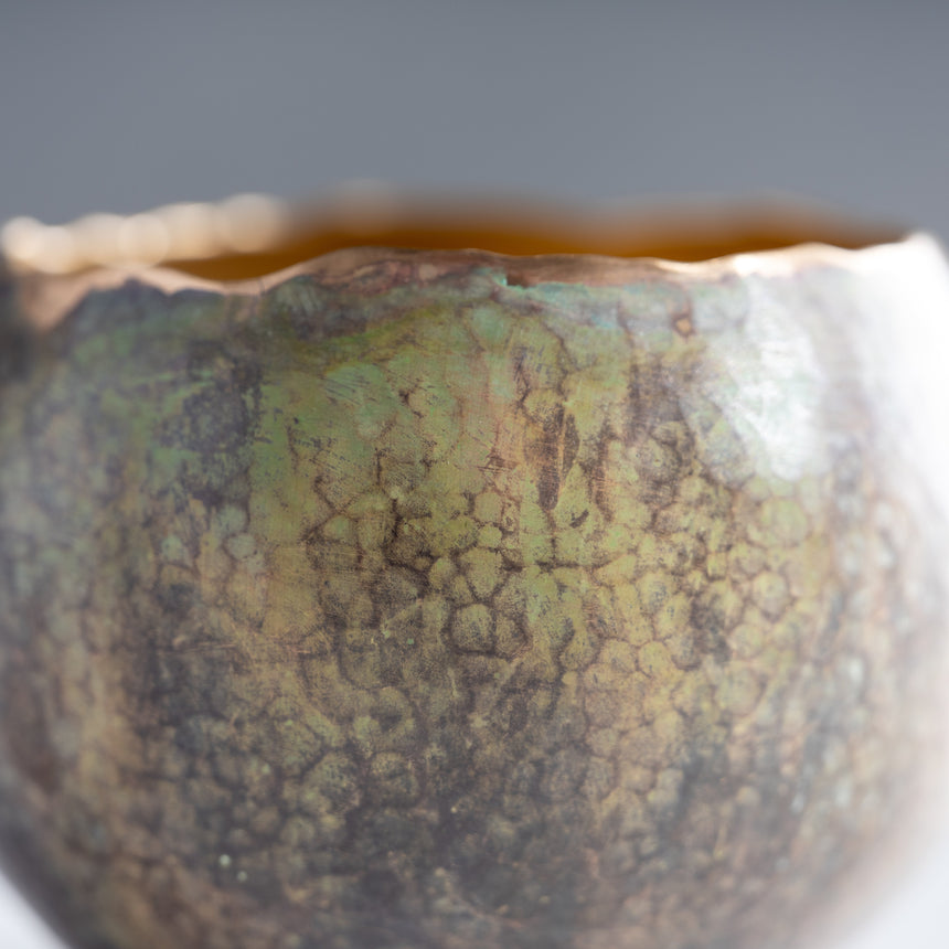 Sara Thompson - Chirality Object #22 Bronze Vessel Day in the Life Gallery 