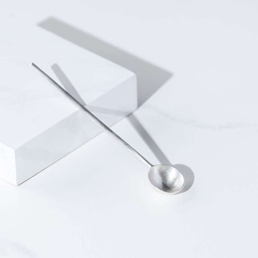 Sara Thompson - Small Spoon with Long Handle Silver Spoon Day in the Life Gallery 