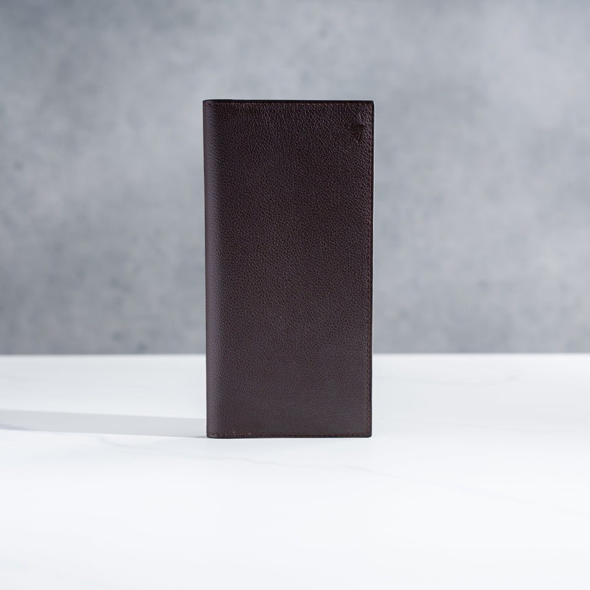 Takeshi Yonezawa - Long Leather Wallet (Dark Brown) Leather Wallet Day in the Life Gallery 